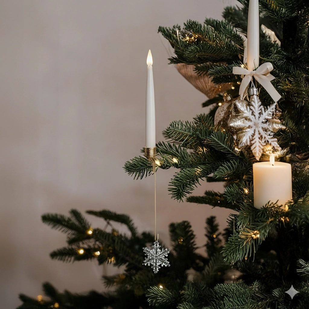 Christmas Tree Candles Light