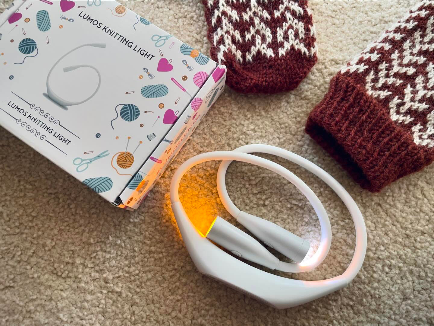 Lumos Knitting Light